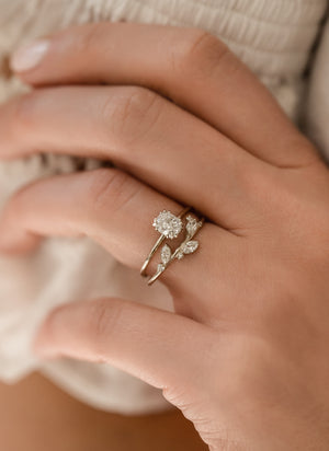 ABHINAV DIAMONDS Round Diamond Engagement Ring at Rs 10000 in Mumbai
